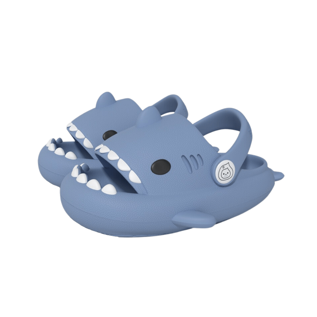 Chanclas Tiburon Niño azul